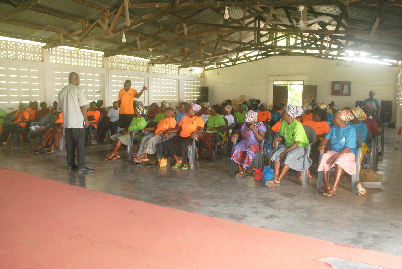 Training the Widows on their Rights at Santrokofi 5