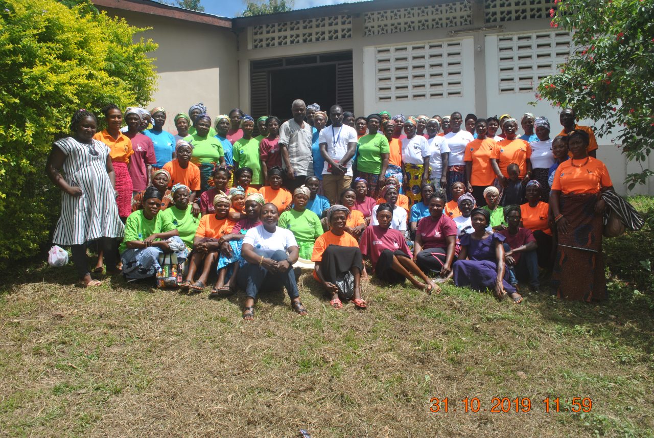 Training the Widows on their Rights at Santrokofi 8